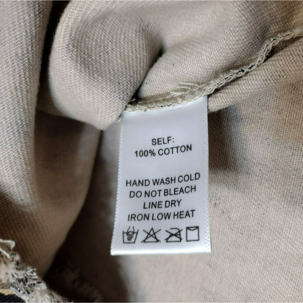 Ee:Some Leopard Print Cropped Raw Edge Denim Jack… - image 8